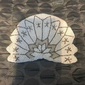 Vintage beaded wristlet